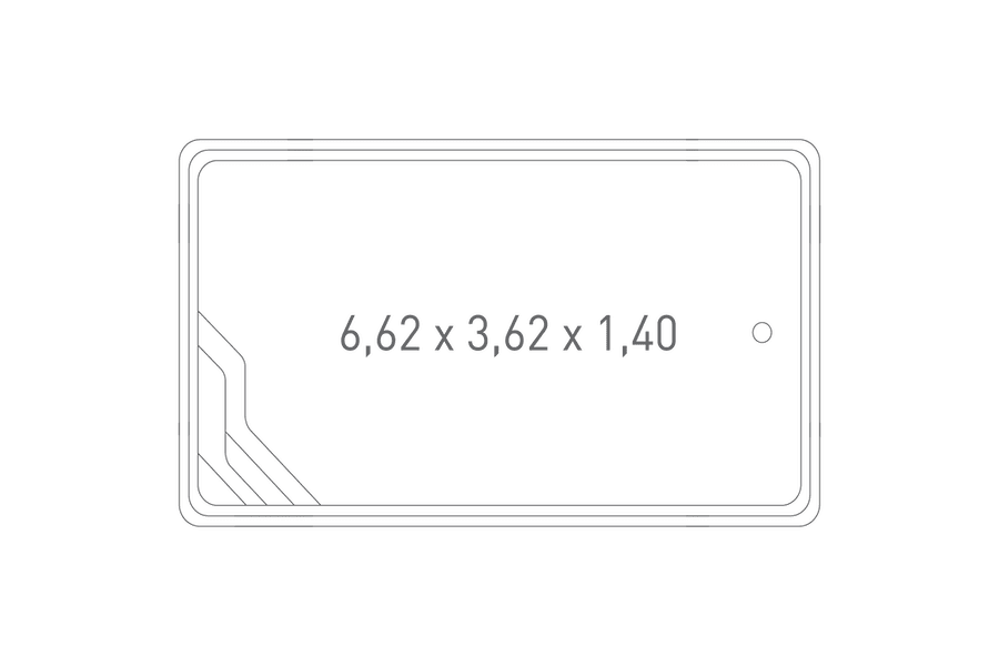 Keramikpool BRILIANT 66 2D-Ansicht